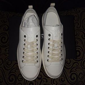 NWT Coach Low Top Sneakers (G1646), White, Mens 12